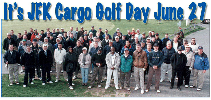 It's JFK Cargo Golf Day