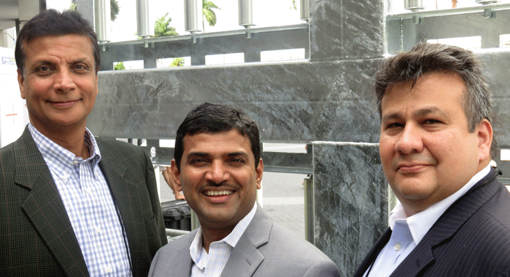 Jay Shelat, Milind Tavshikar, Vladimir Camacho