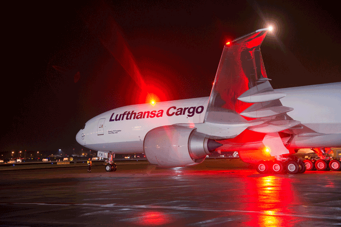 Lufthansa Cargo Plane