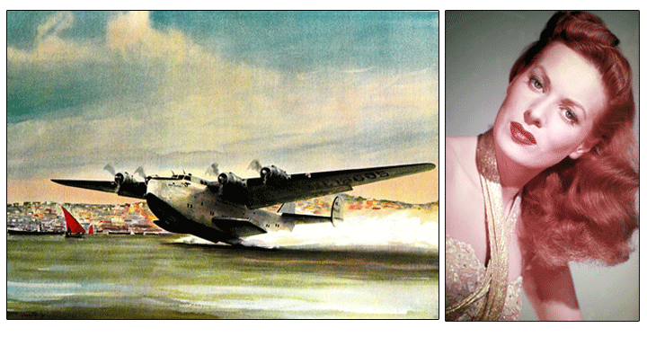 Maureen O'Hara and Flying Boats