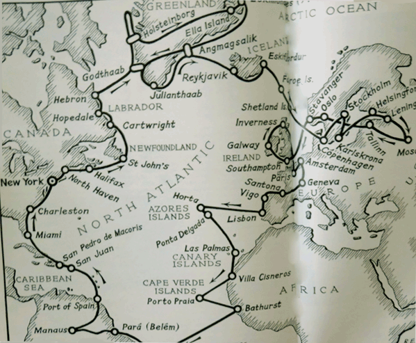 Ron Davies Lindbergh Survey Map