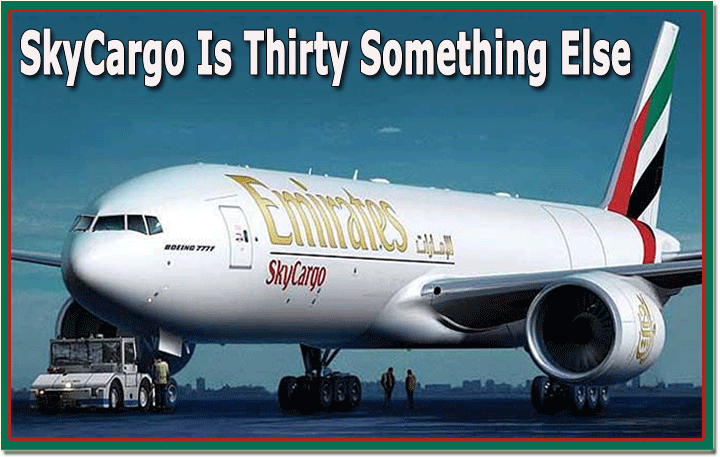 SkyCargo Is Thirty Something Else