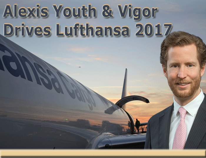 Alexis Youth & Vigor Drives Lufthansa 2017
