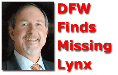 DFW Finds Missing Lynx