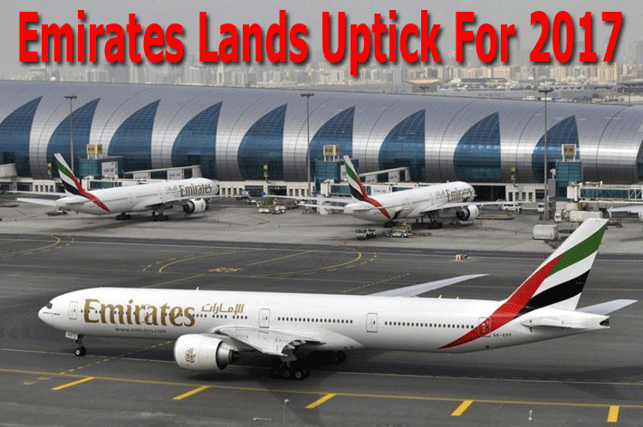 Emirates Lands Uptick