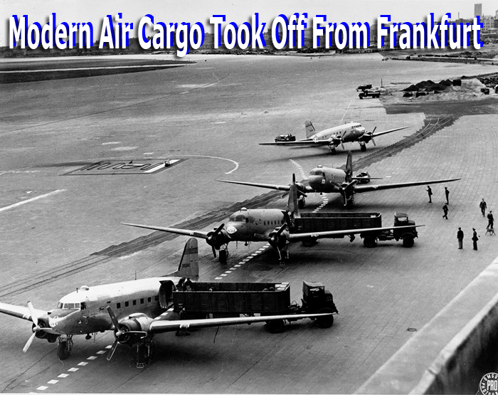 Modern Air Cargo Took Off From Frankfurt