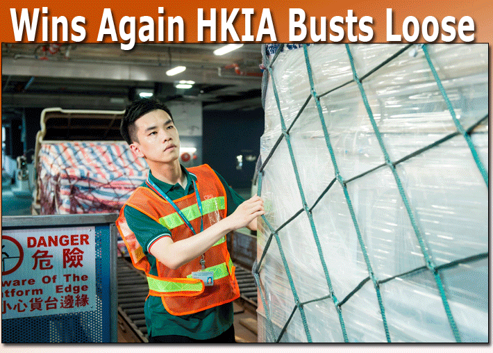 Wins Again HKIA Busts Loose