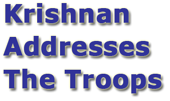 Krishnan Addressing The Troops
