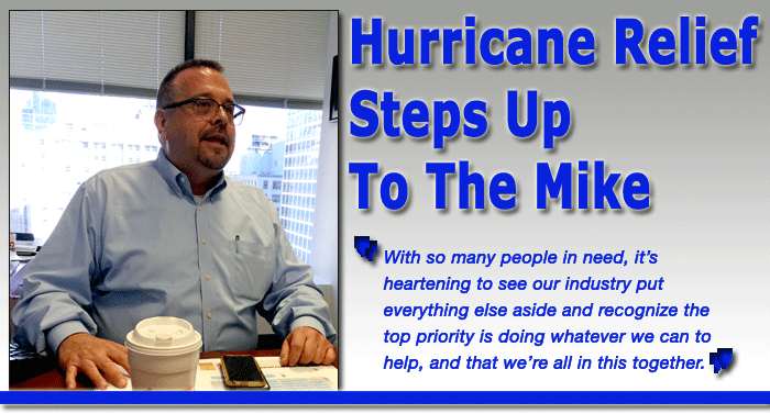 Hurricane Relief Steps Up To The Mike