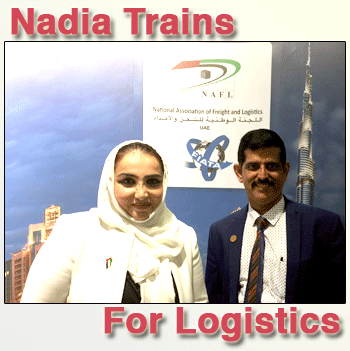 Nadia Trains For Logistics