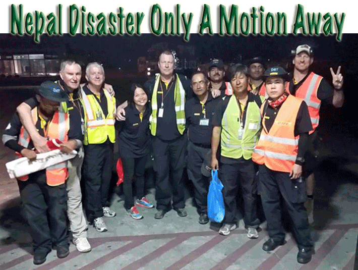 Nepal DHL Disaster Team