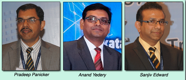 Pradeep Panicker, Anand Yedery and Sanjiv Edward