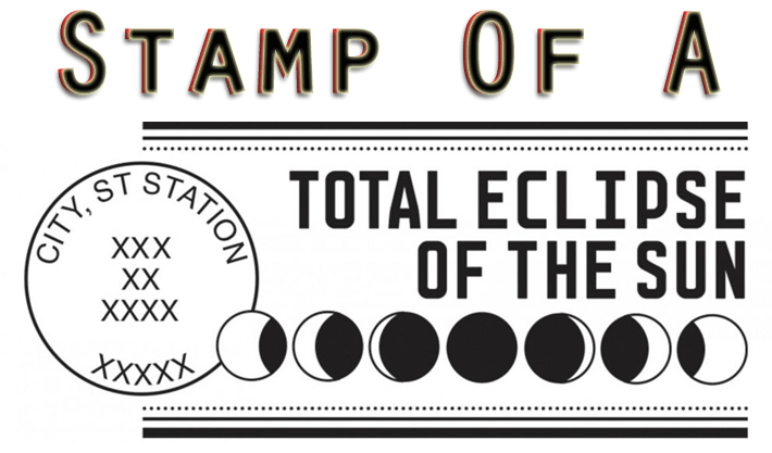 Stamp Of A Total Eclipse