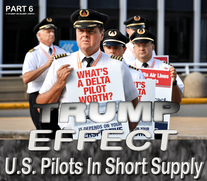 U.S. Pilots Short Suply