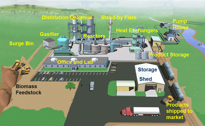 Production of biomass fuel