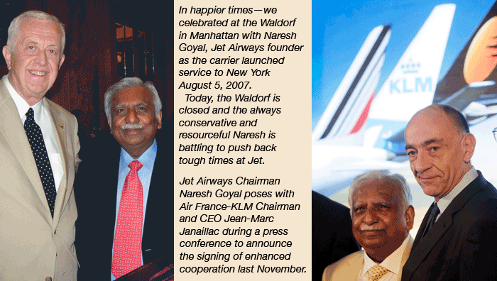 Geoffrey Arend, Naresh Goyal and Jean-Marc Janaillac