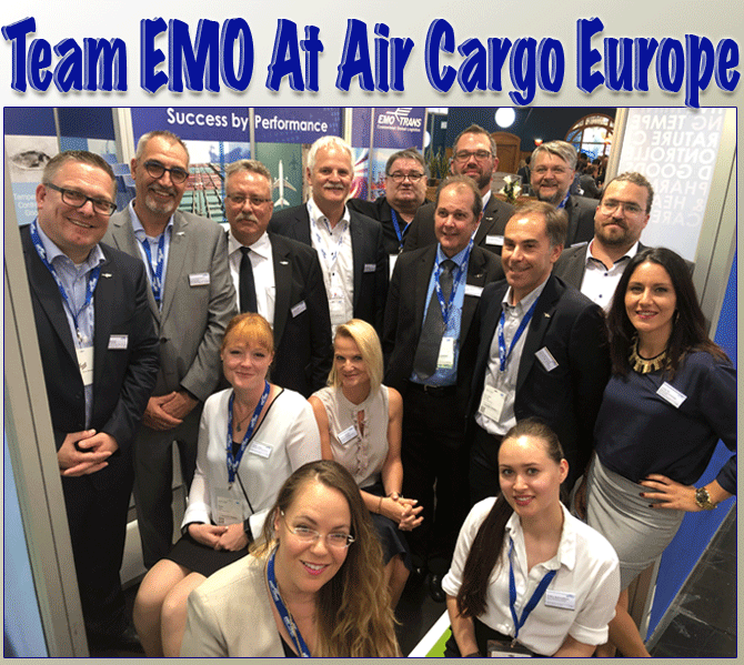 Team EMO At Air Cargo Europe