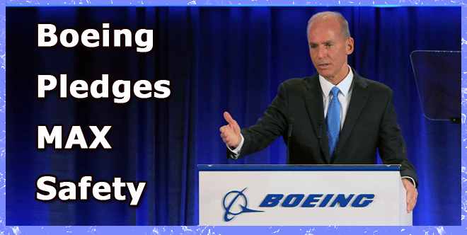 Boeing Pledges MAX Safety