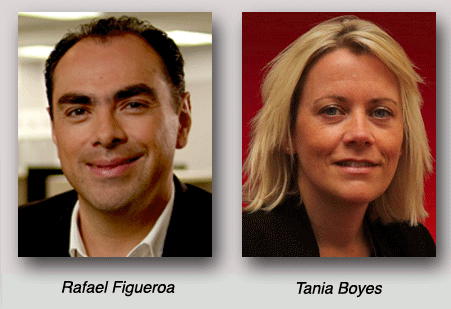 Rafael Figueroa and Tania Boyes
