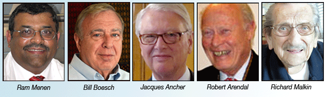 Ram Menen, Bill Boesch, Jacques Ancher, Robert Arendal, Richard Malkin