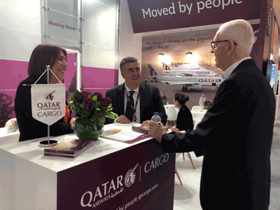 Qatar Cargo Logitrans Booth