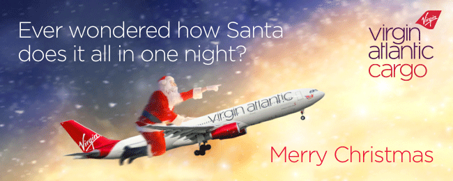 Virgin Cargo Christmas Ad