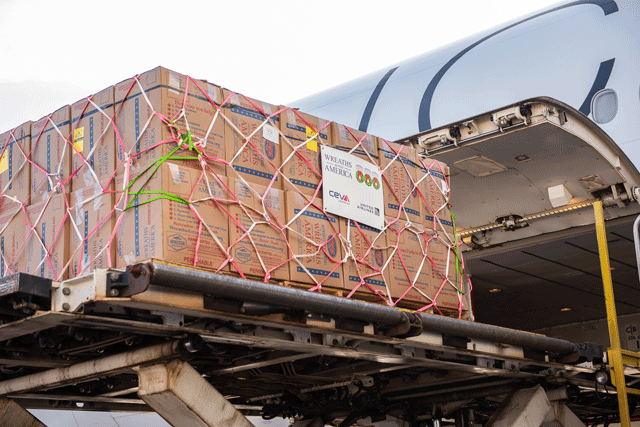 United loading wreaths