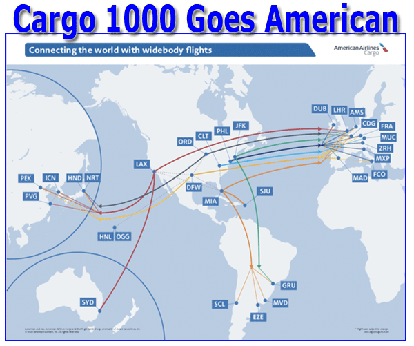 American Airlines 1000 flight September Schedule