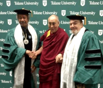 Allen Toussaint, Dalai Lama and Dr. John