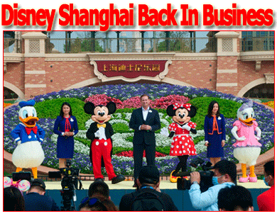 Disney Shanghai Back In Business