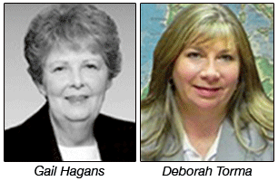 Gail Hagans and Deborah Torma