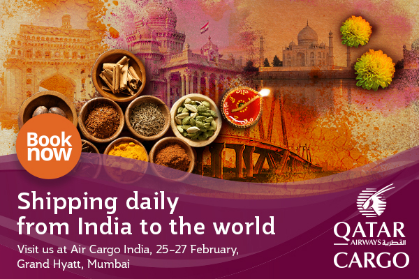 Qatar Cargo Air Cargo India ad