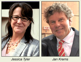 Jessica Tyler and Jan Krems