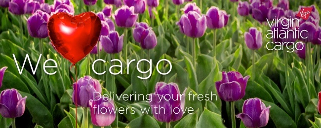 Virgin Cargo Flowers Ad