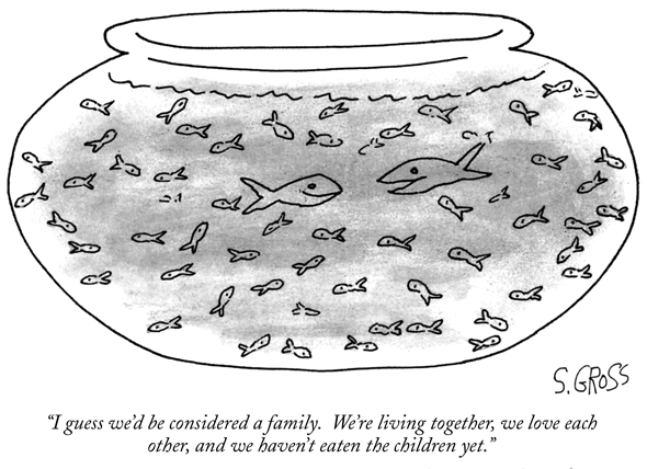 Fishbowl Cartoon