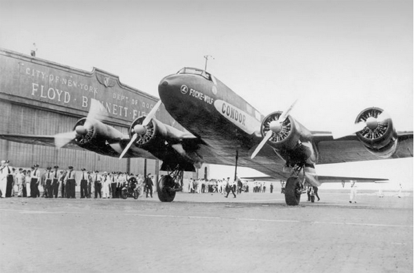 Lufthansa Focke Wulf Condor at Floyd Bennett Field