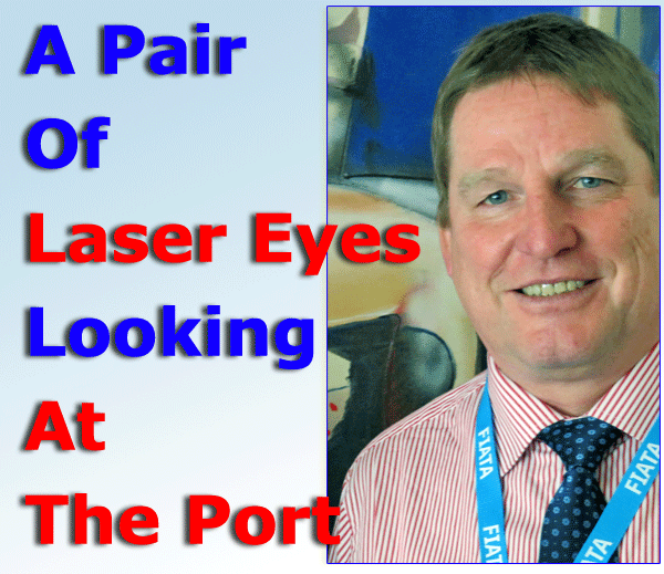 Jens Roemer Laser Eyes At The Port