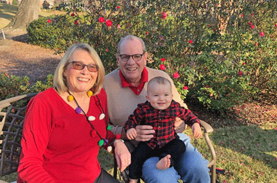 John and Gloria Ryan and grandson Cole