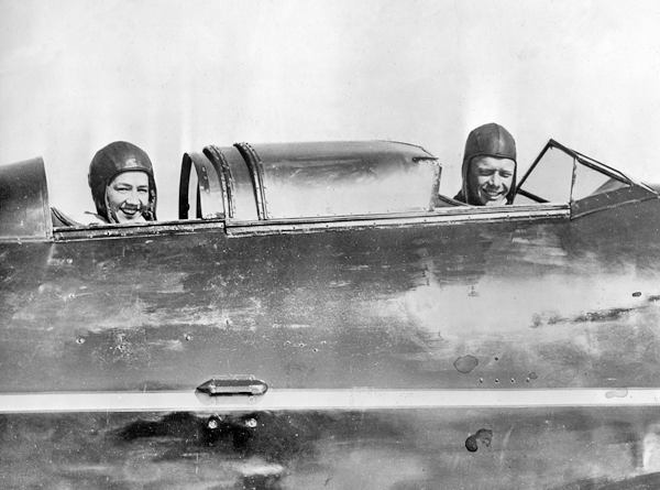 Anne Morrow and Charles Lindbergh