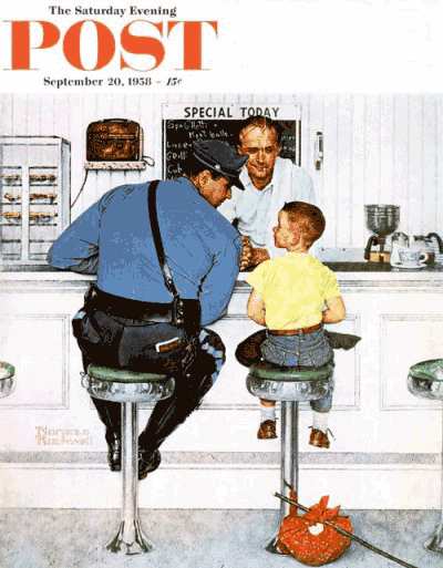 Norman Rockwell's Runaway