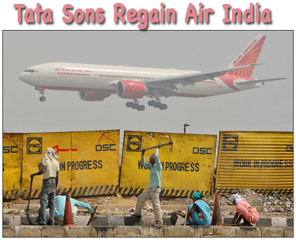TATA Sons Regain Air India