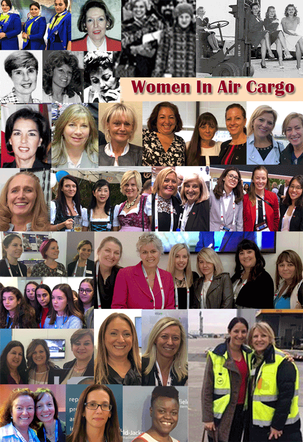 Women In Air Cargo Collage