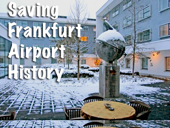 Frankfurt Airport Intercity Hotel Sculpture