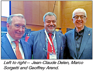 Jean-Claude Delen, Marco Sorgetti, Geoffrey Arend
