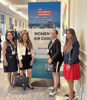 Nathalia Rodriguez, Rosemary Caizea and Nathaly Forero