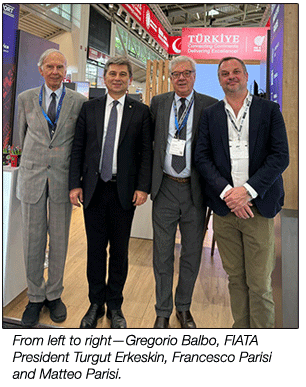 Gregorio Balbo, Turgut Erkeskin, Francesco Parisi and Matteo Parisi