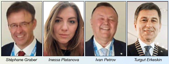 Stéphane Graber, Inessa Platanova, Ivan Petrov, Turget Erkeskin