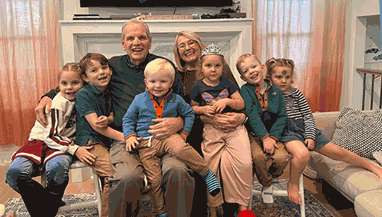 John Ryan and family