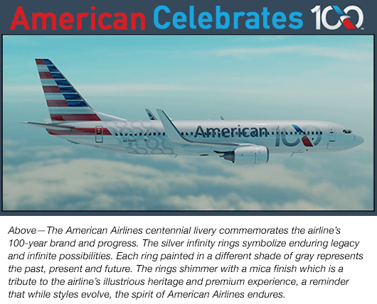 American Airlines Celebrates 100