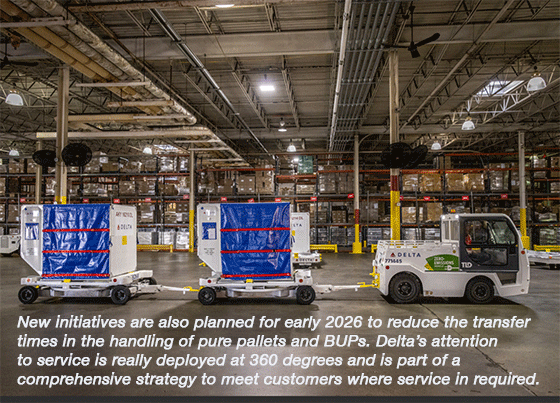 Delta facility interior